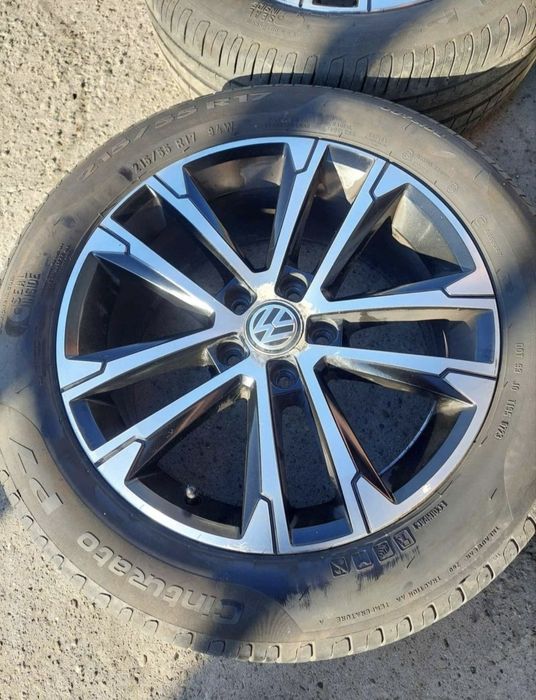 Jante passat b8 215.55.17  Pirelli vară