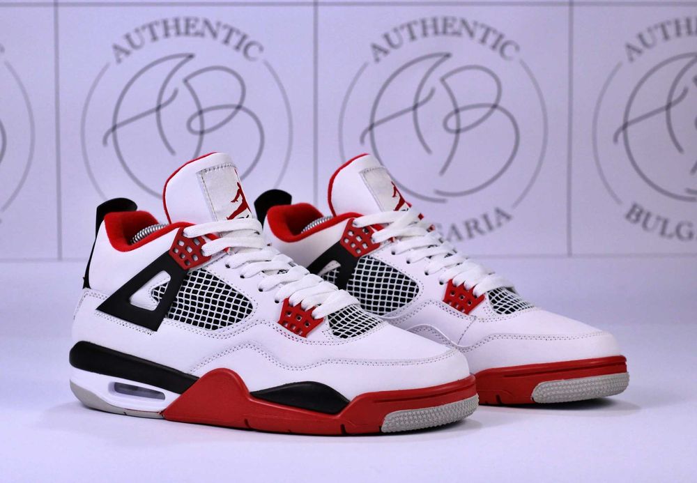 Nike Air Jordan Retro 4 Craft Canyon Purple Eminem Fire Red Маратонки
