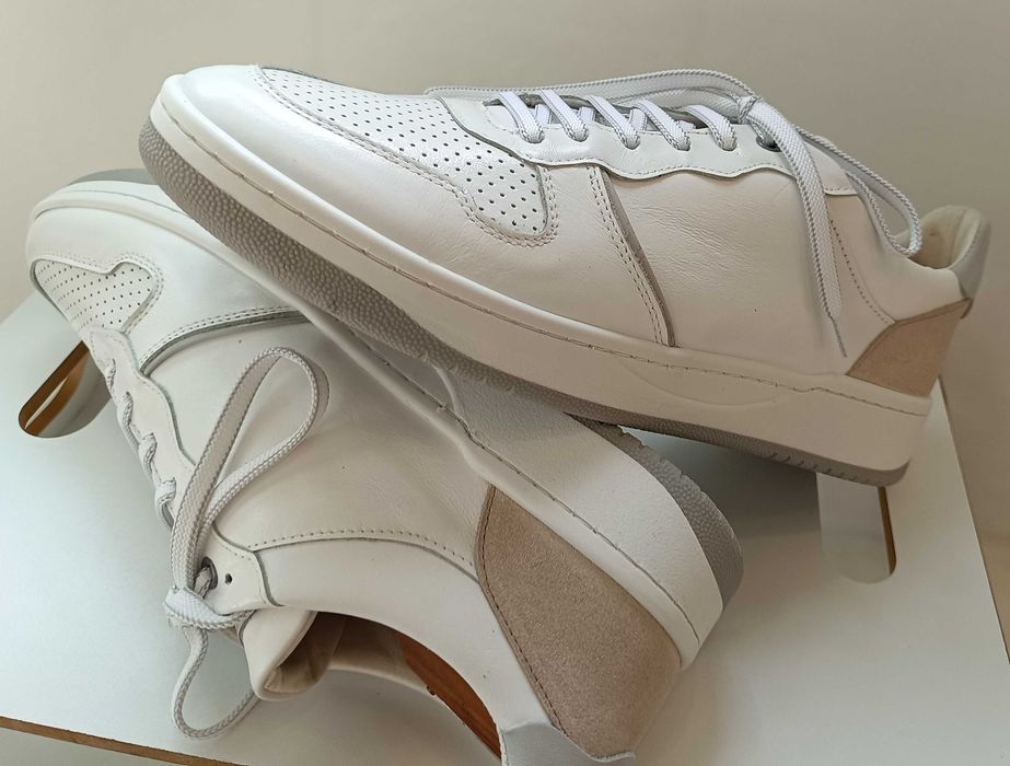Pantofi sport casual 45 premium Oliver Jacob NOI piele naturala moale