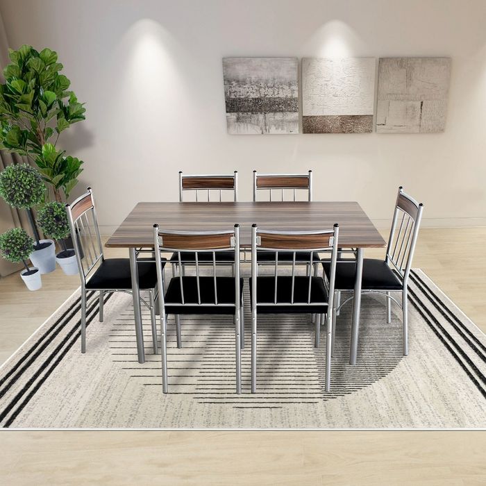 Set masa cu 6 scaune