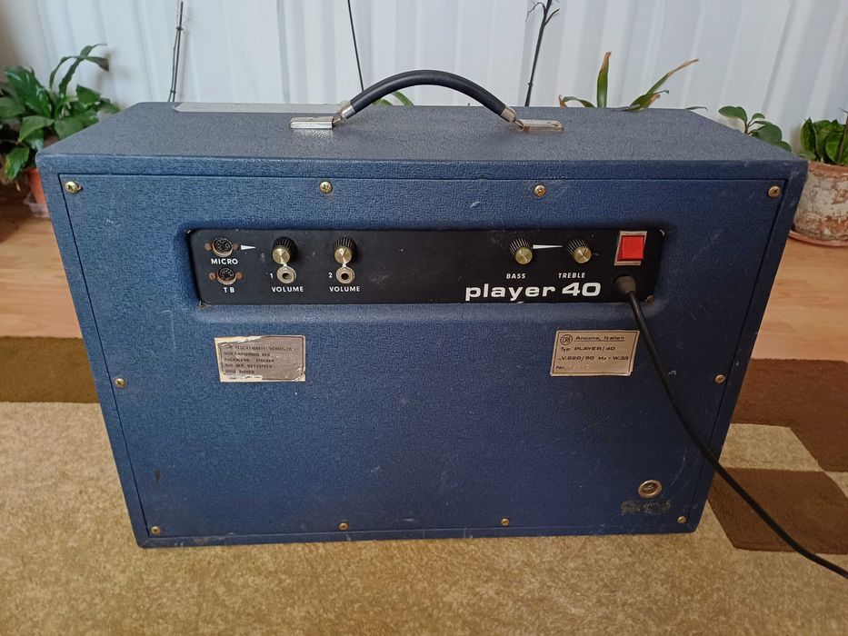 vand cub chitara italian vitange 40w/12inci