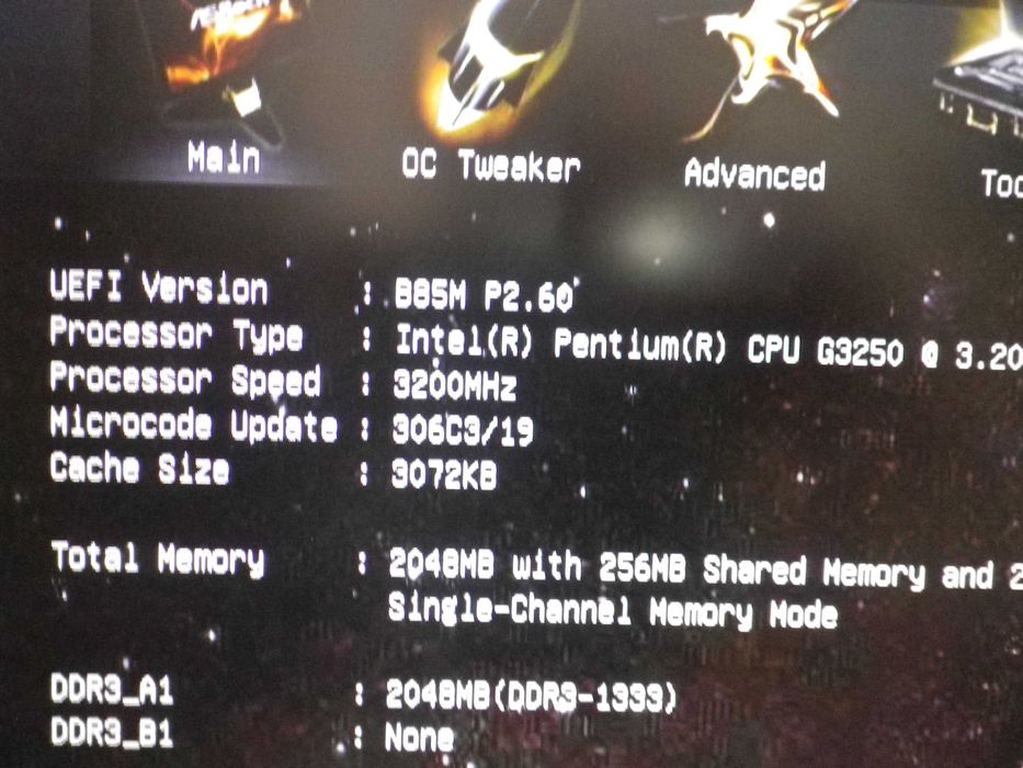 Дънна платка Asrock B85M