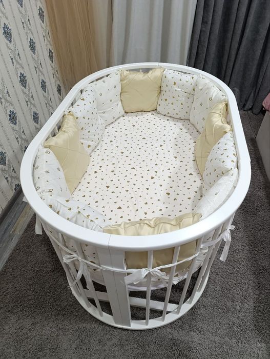 Детская кроватка-трансформер, люлька