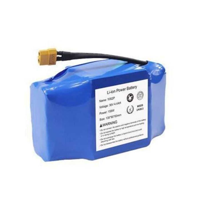 Acumulator pentru Hoverboard36V,4.4Ah,133x84x59mm,cu senzor termic,nou