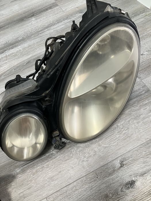 Бампер на мерседес w211 в сборе рест