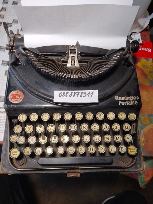Пишеща машина REMINGTON Произв. 1920- 1930 ж. Работеща