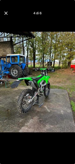 Kawasaki cross/enduro ușor – 83 ore – stare excelentă