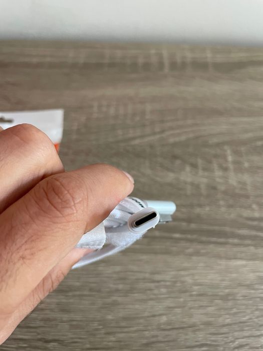 Кабел USB-C към MagSafe 1 за MacBook – плетен, L-образен накрайник
