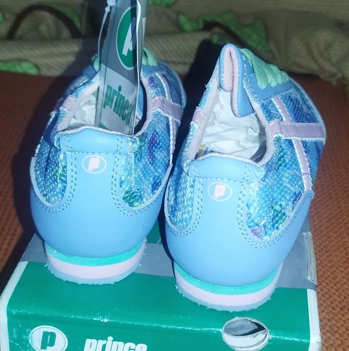 Детские кросовки Prince Galaxy Stamp-K Sky Blue новые