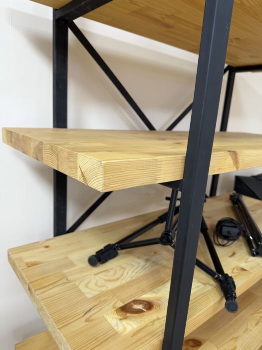 стеллаж в стиле лофт