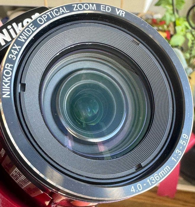 Aparat foto digital Nikon COOLPIX L830, 16MP-Visiniu (Impecabil/Cutie)