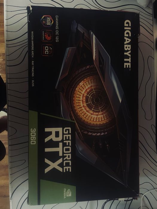 Продаю RTX 3060 gigabyte gameoc 12gb