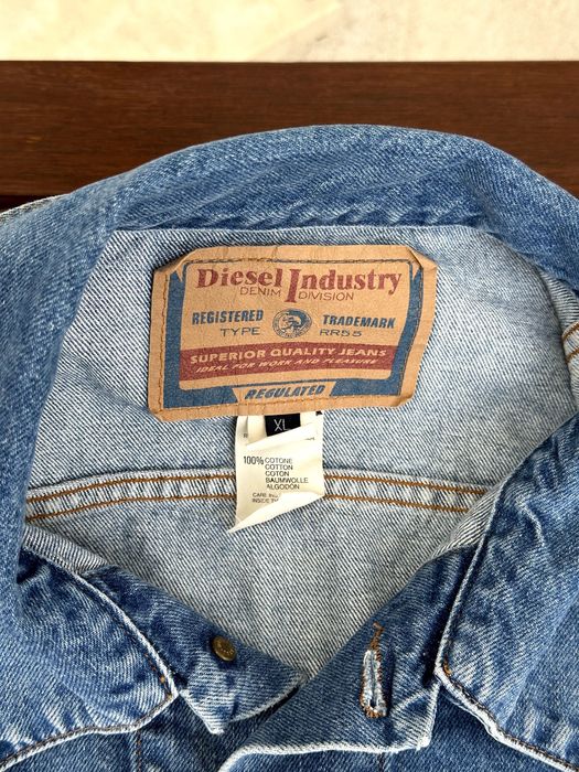 Дамско дънково яке Diesel - размер XL, Отлично състояние