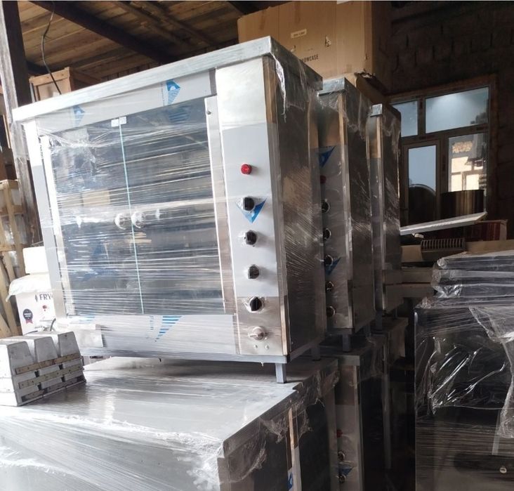 Grill aparat rotisserie grill Piramoy 6 talik