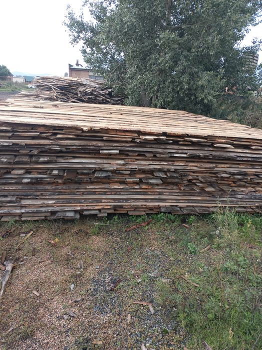 Доска необрезная тес под профлист