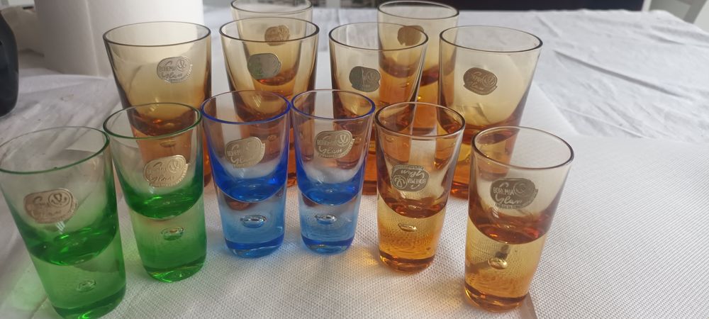 Set de 6 cu 6 Cristal Bohemia