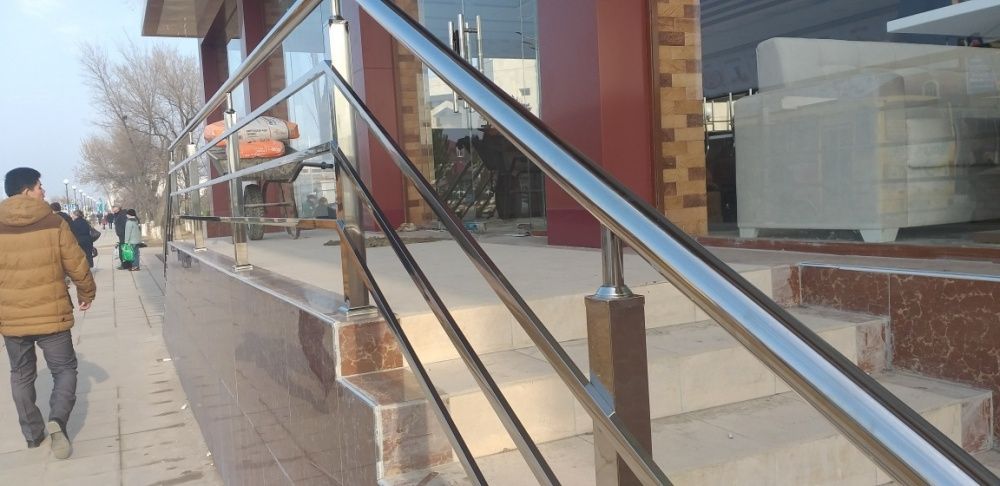 Перила из нержавеюшей стали