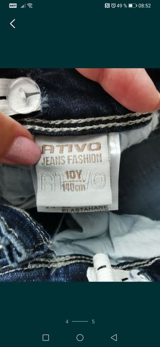 Blugi fetita firma ATIVO KIDS 140(10 ani)
