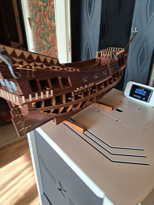 ПРОМОЦИЯ до края на месеца    Дървен макет на кораб "Св.Йоан Кръстител