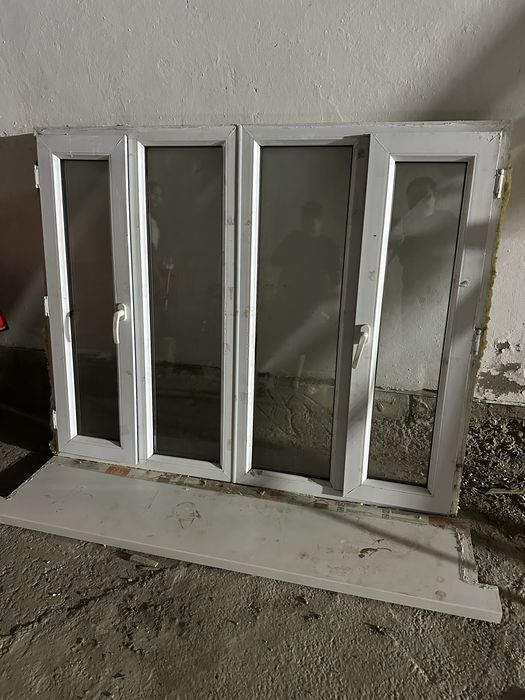 Пластик терезе 5 шт