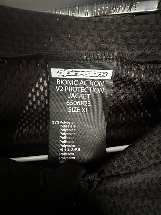 Armura alpinestars bionic action v2