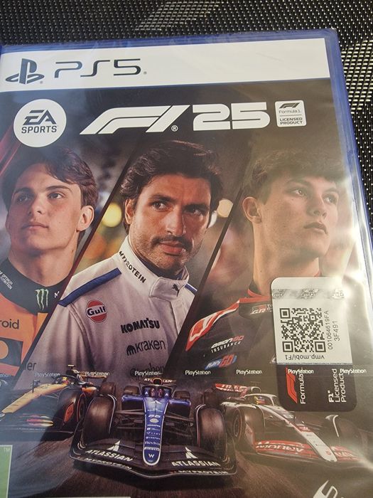 Игра F1 25 за PS5 запечатана!