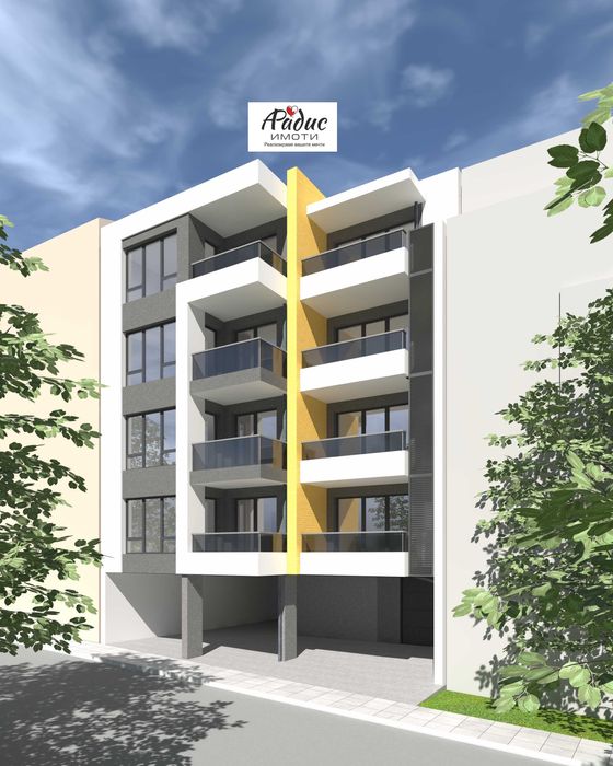 Тристаен ново строителство до Парк Артилерийски