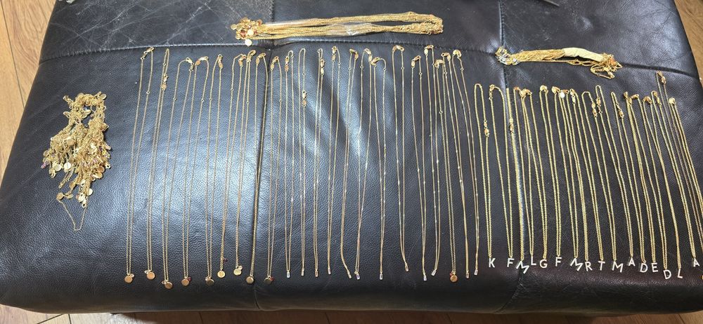 Lănțișoare argint aurit Zara originale