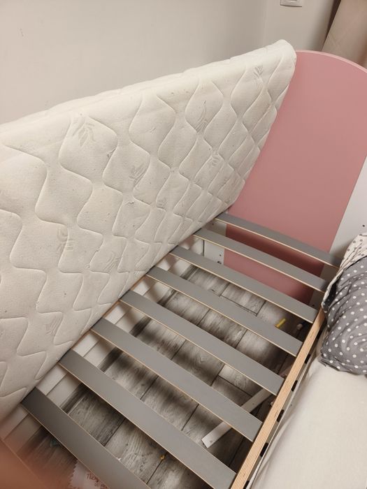 Детско легло с чекмедже + матрак (кокос/палма)