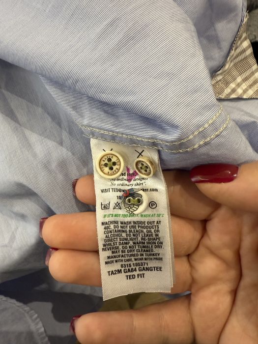 Мъжка риза Ted Baker 100% памук-размер 5 - L