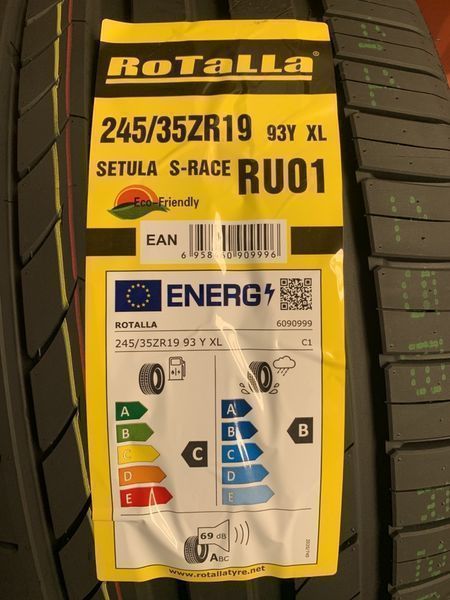 Нови летни гуми ROTALLA RU01 245/35R19 93Y XL НОВ DOT БОРД 2453519