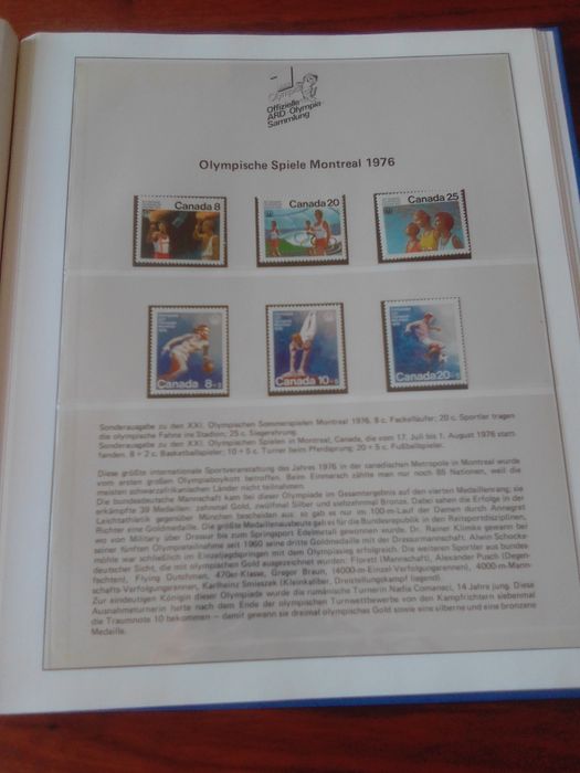 Offiziele ARD-olympia sammlung