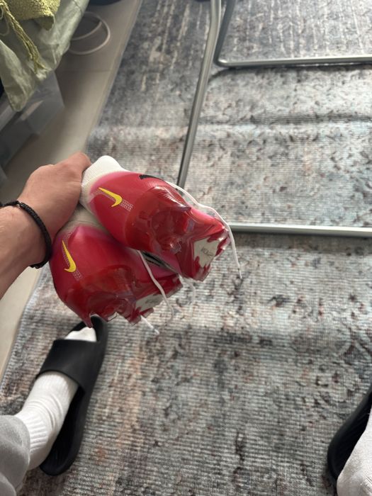 Nike Air Zoom Mercurial Superfly 10 Elite FG rouge blanc