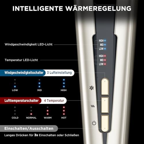 Преса за изправяне с въздух Parwin Pro Beauty lonic Air Straightener