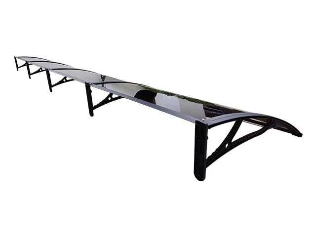 АЛУМИНИЕВ навес с пресован поликарбонат 400х120 + други размери