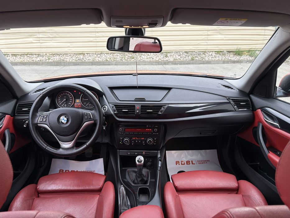 BMW X1 ~ sDrive ~ 2013 ~ 184CP ~ Piele Rosie ~ Deosebit ~ Nr Valabile ~ 2.0Diesel ~