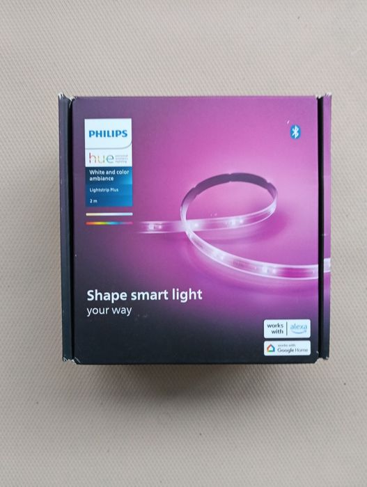 Sigilata Banda led Philips Hue Lightstrip Plus RGB 2 metri