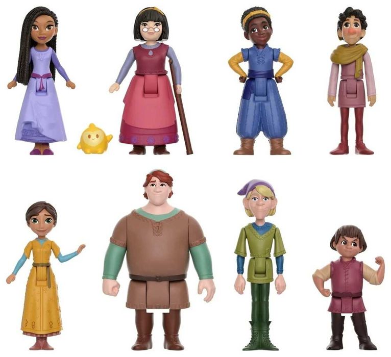 Комплект мини фигурки Wish Аша и приятели Mattel Disney
