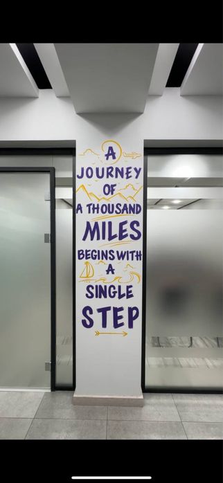 Роспись стен офисов индивидуальный подход каждому проекту