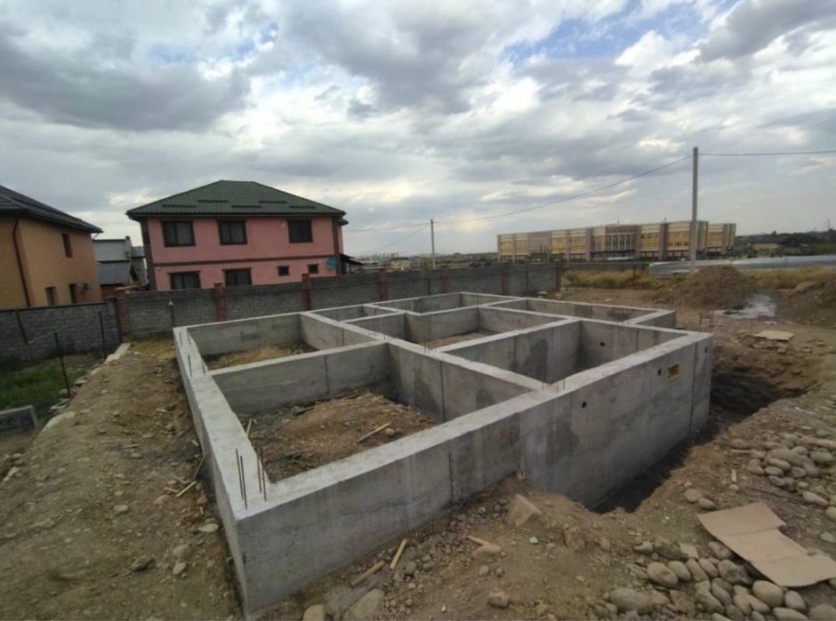 Бетон, опалубка, фундамент под ключ. Заливка фундамента.