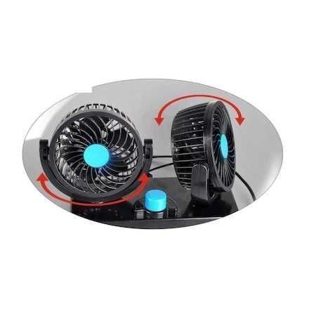 Вентилатор №2236 с Две Перки за Кола 12V