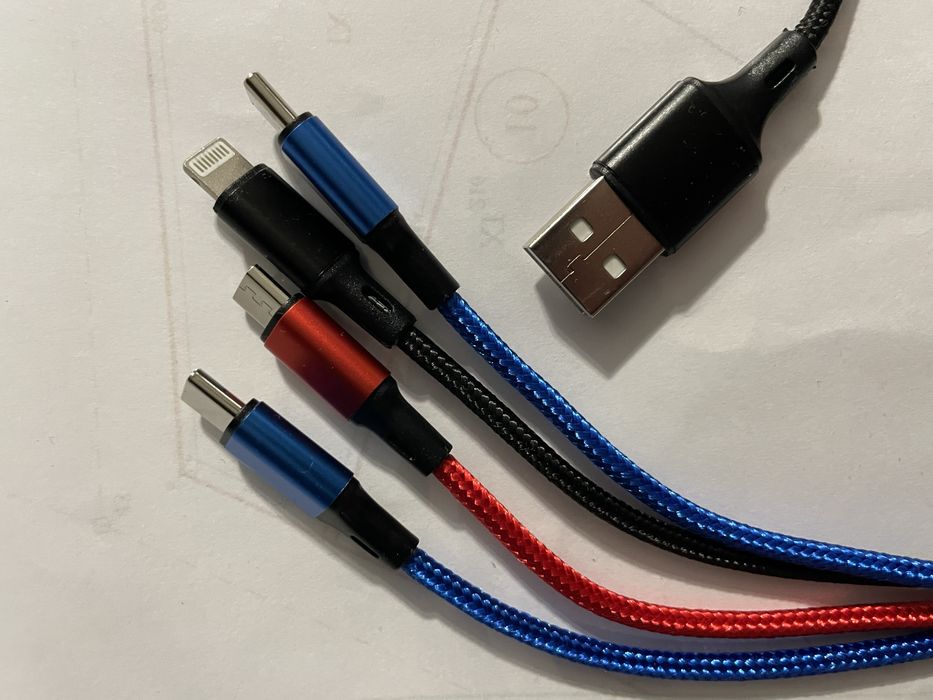 Кабел за зареждане 4 в 1