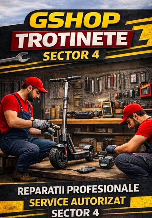 Gshop Trotinete |Reparatii BMS| Atelier Mobil