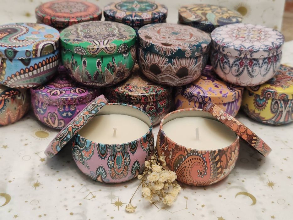 Ръчно изработени ароматни свещи и натурални сапуни