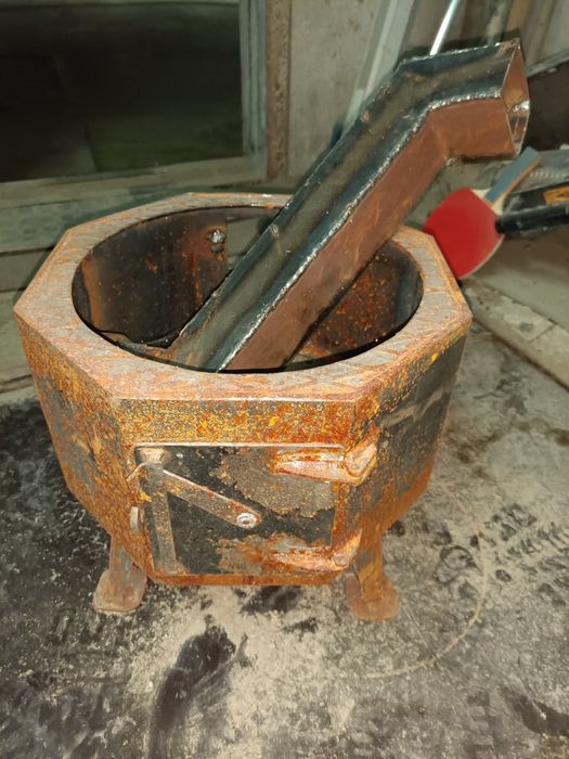 Печка под  казан