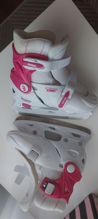 Patine gheata copii Firefly Extreme Sonic, marime reglabila 33-36
