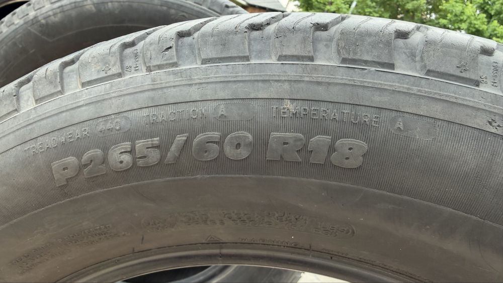 Шины Мишлен 265/60 R18