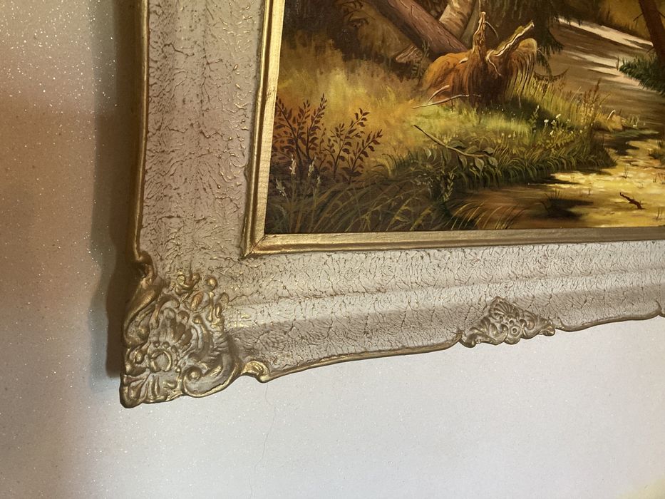 Tablou in ulei din ani 80