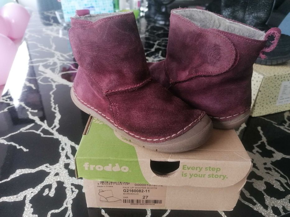 Ghete copii barefoot Froddo si Move by Melton