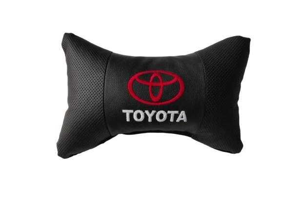 възглавнички за автомобил Тойота TOYOTA бродирани Кожа 2 броя